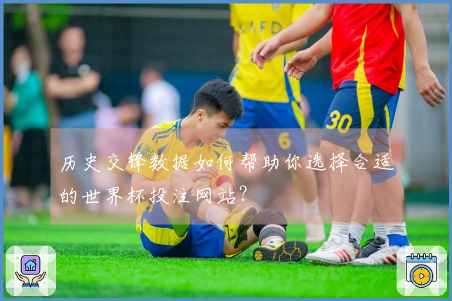 历史交锋数据如何帮助你选择合适的世界杯投注网站？