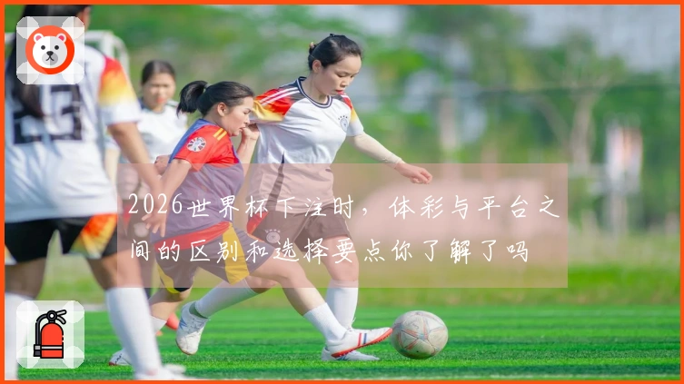 2026世界杯下注时，体彩与平台之间的区别和选择要点你了解了吗