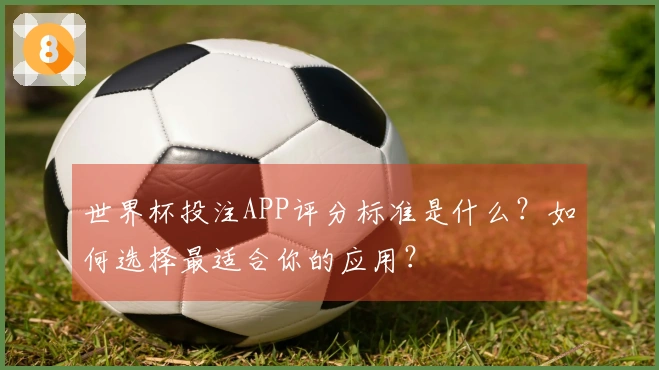 世界杯投注APP评分标准是什么？如何选择最适合你的应用？