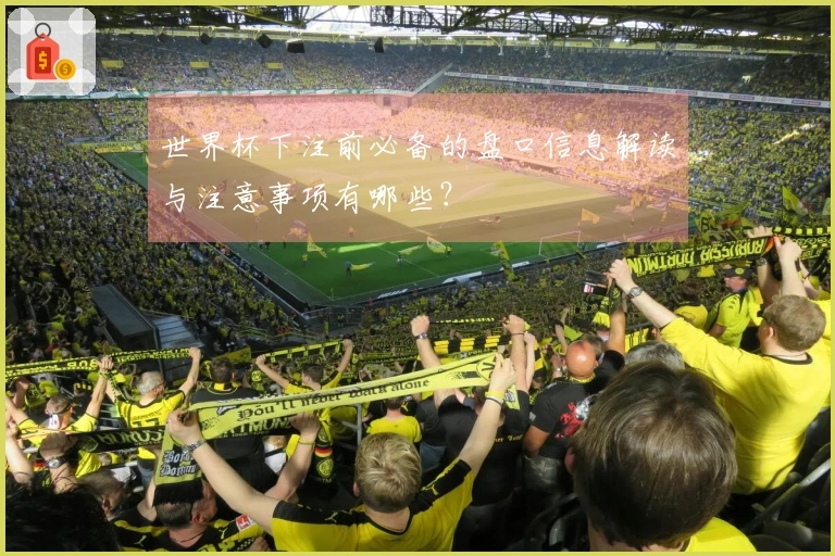 世界杯下注前必备的盘口信息解读与注意事项有哪些？