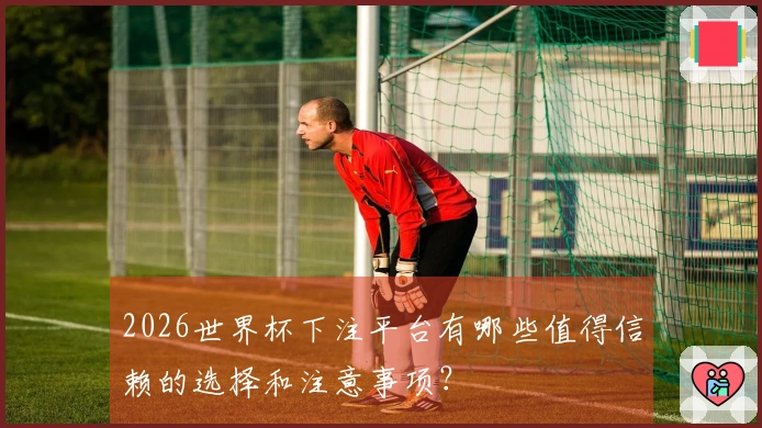 2026世界杯下注平台有哪些值得信赖的选择和注意事项？